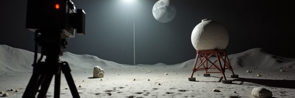 Moon landing film director Stanley Kubrick 1999 Interview