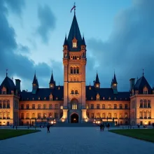 Justin Trudeau is sworn-in as Canada's 23rd Prime Minister on November 4, 2015